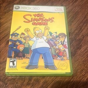 The Simpsons Game for Xbox 360 microsoft XBOX LIVE